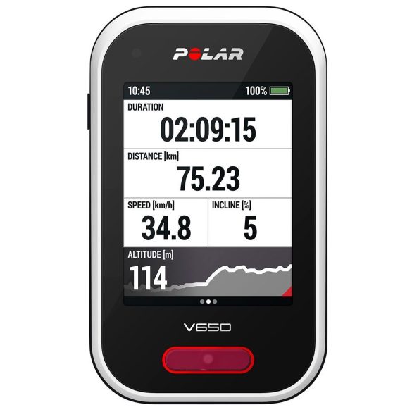 Polar V650 GPS kerékpáros óra